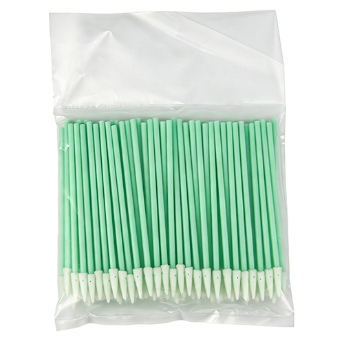 Gagang Polypropylene Swab Poliuretan Ujung Bersih