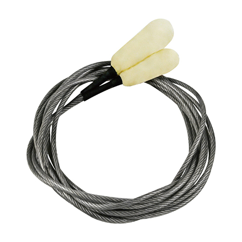 Penyeka busa dengan kabel panjang ideal untuk menarik pembersihan cepat laras senapan angin, 4,5 mm atau 0,223/5.56 mm.