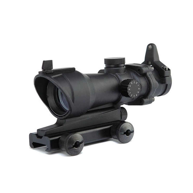 Berburu Taktis 1X32 ACOG M1 Cina Merah Hijau Dot Sight Red Dot Sight Riflescope Berburu Lingkup dengan 20Mm QD Mount